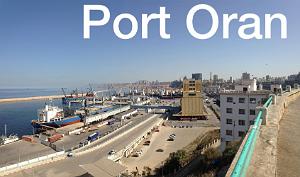 ORAN-le port vue Est 